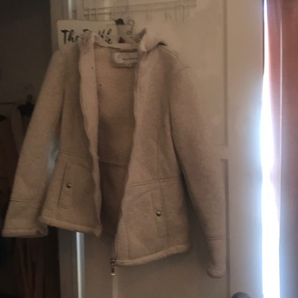 open to offers White Weatherproof Jacket